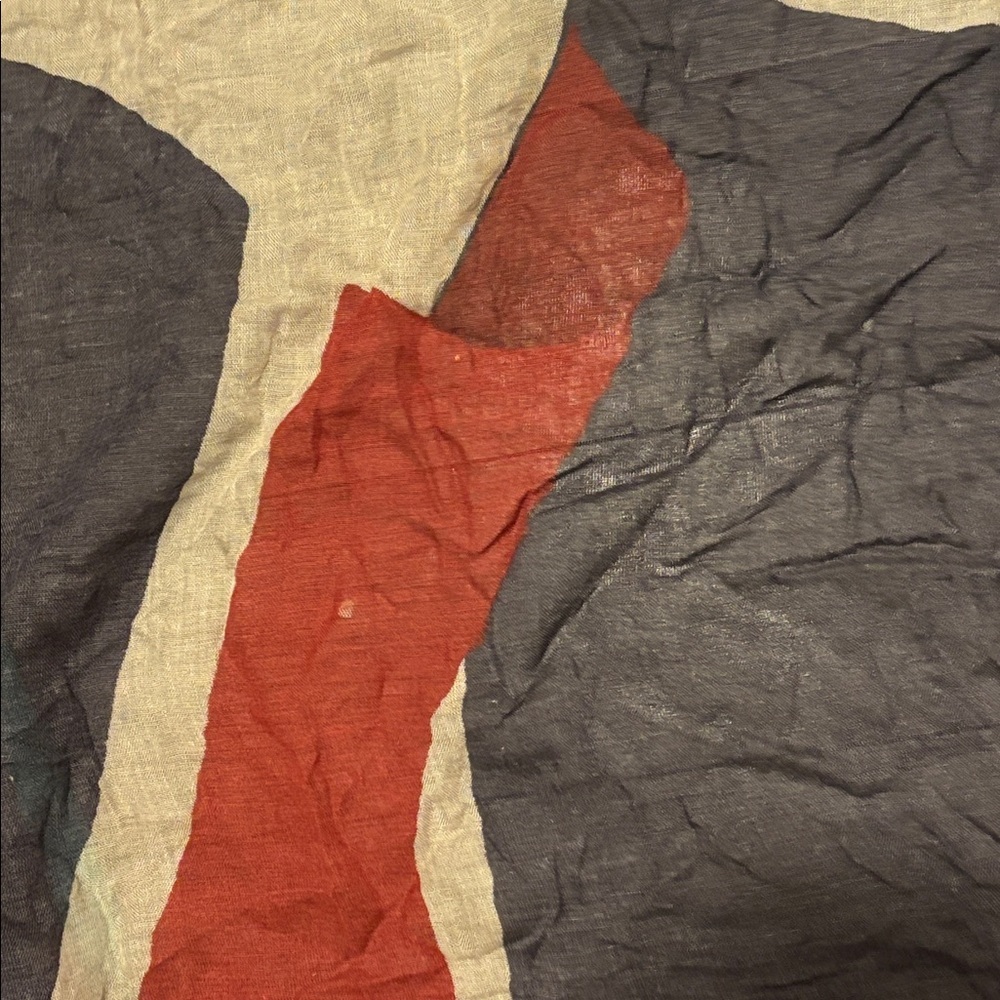 Italian Vintage Style Union Jack pattern cotton Scarf - Picture 6 of 11